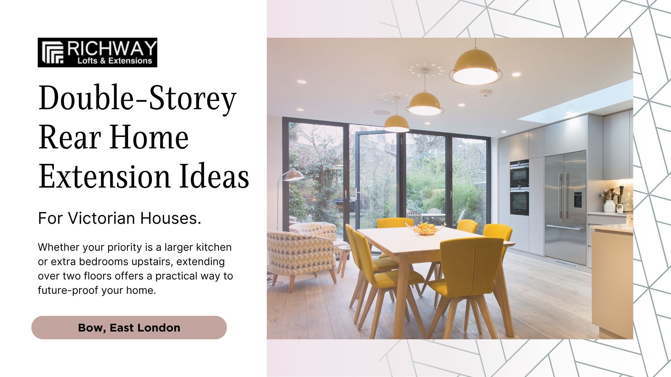 Double-Storey House Extension Ideas for Victorian Houses in Bow