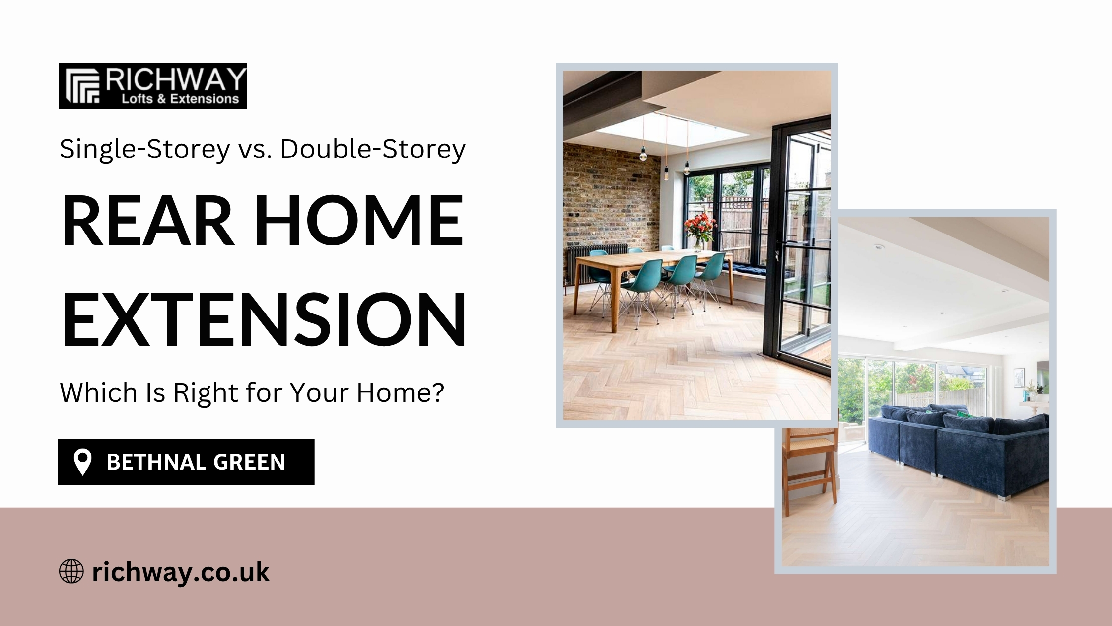 Single-Storey vs Double-Storey Rear House Extension